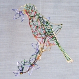 Parrot on Flowering Branch