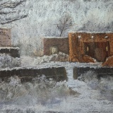 Lull in the Storm, Pastel, SOLD