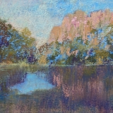 Tranquil Afternoon, Pastel, SOLD